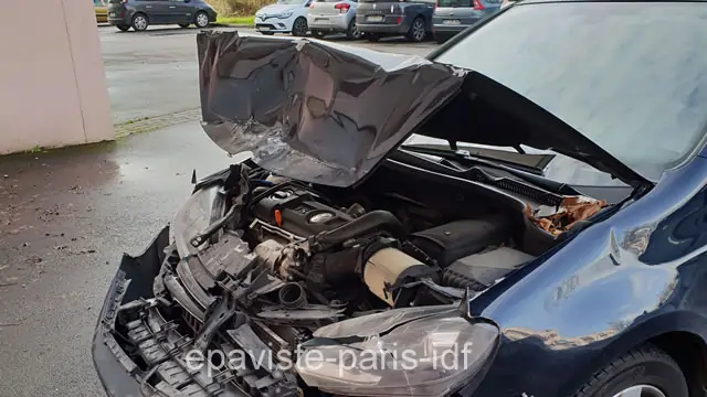 Enlèvement d'un véhicule accidenté en Île-de-France